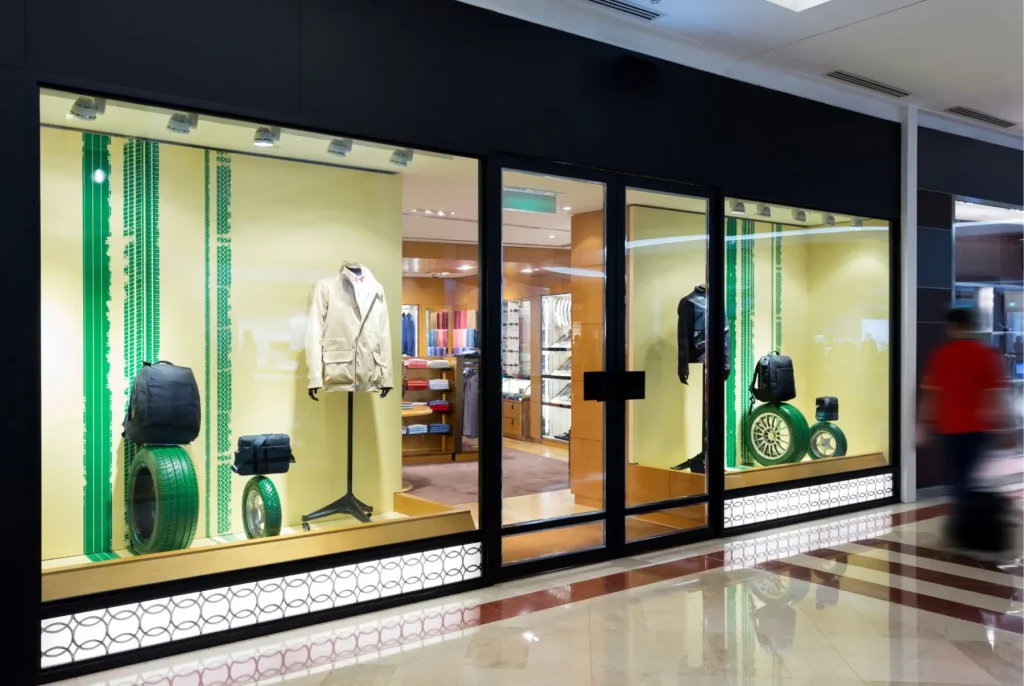 storefront glass repair for a commercial business entrance in Canoga Park CA