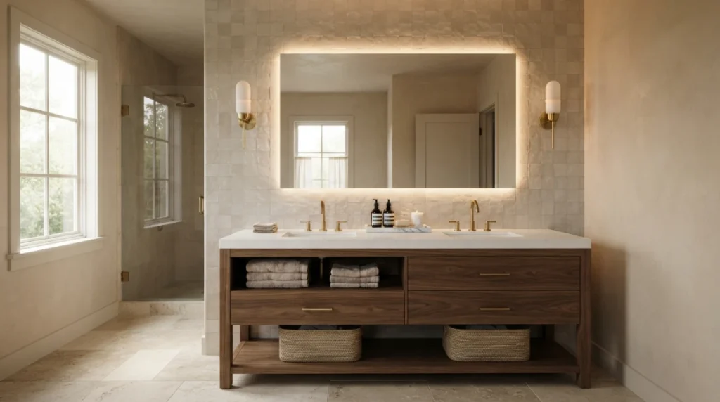 LED_backlit_vanity_mirror_installed_